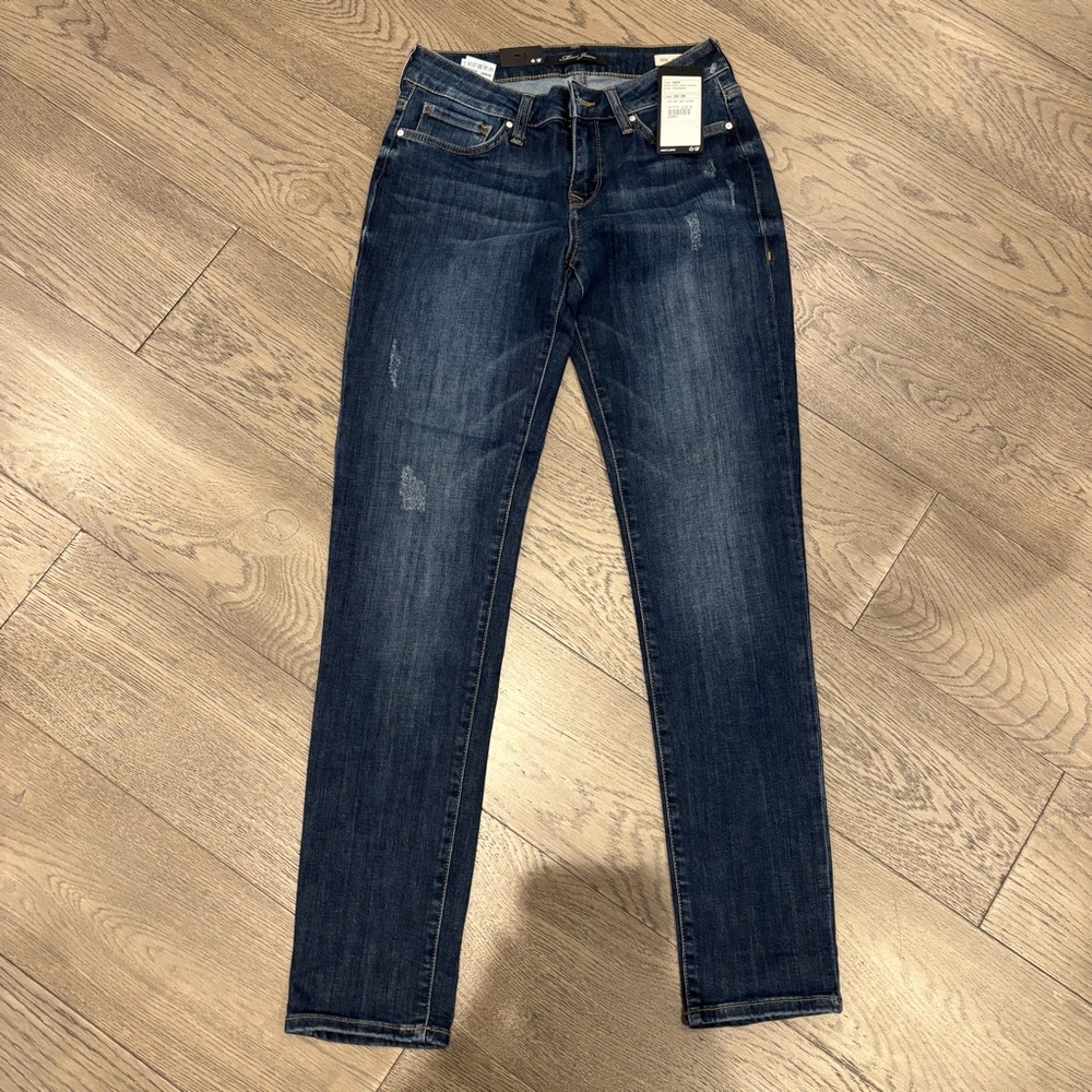 Mavi Women's Skinny Jeans - Dark Blue